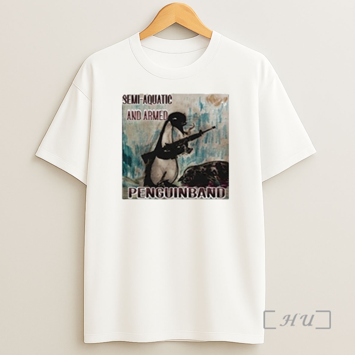 Officials Semi Aquatic And Armed Penguin Band Premium Shirt Sweatshirt Tee