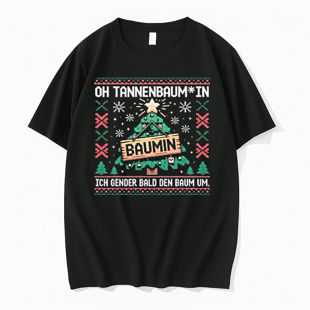 Oh Tannenbaum In Daumin Ich Gender Bald Den Baum Um Ugly Christmas Shirts