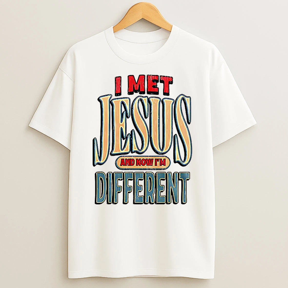 Ohio I Met Jesus And Now Im Different Christian Shirts