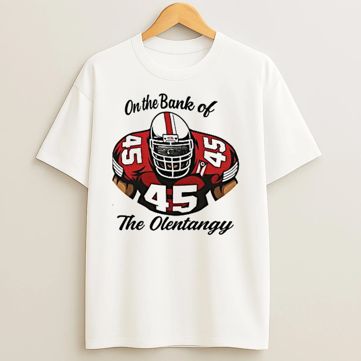 Ohio State Buckeyes On The Bank Of The Olentangy Chris Spielman T Shirts