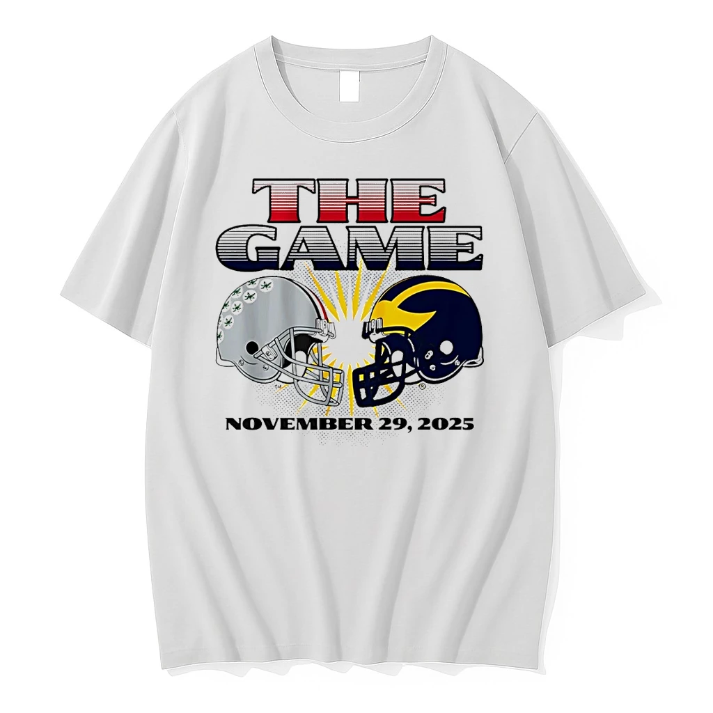 Ohio State Buckeyes And Michigan Wolverines The Game Matchup 2025 Shirts