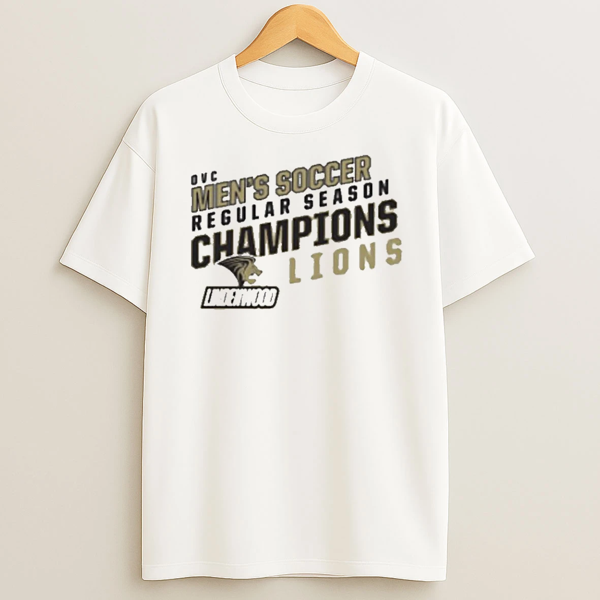 Ohio Valley Conference Ovc Lindenwood Lions Mens Soccer Regular Season Champions Shirts