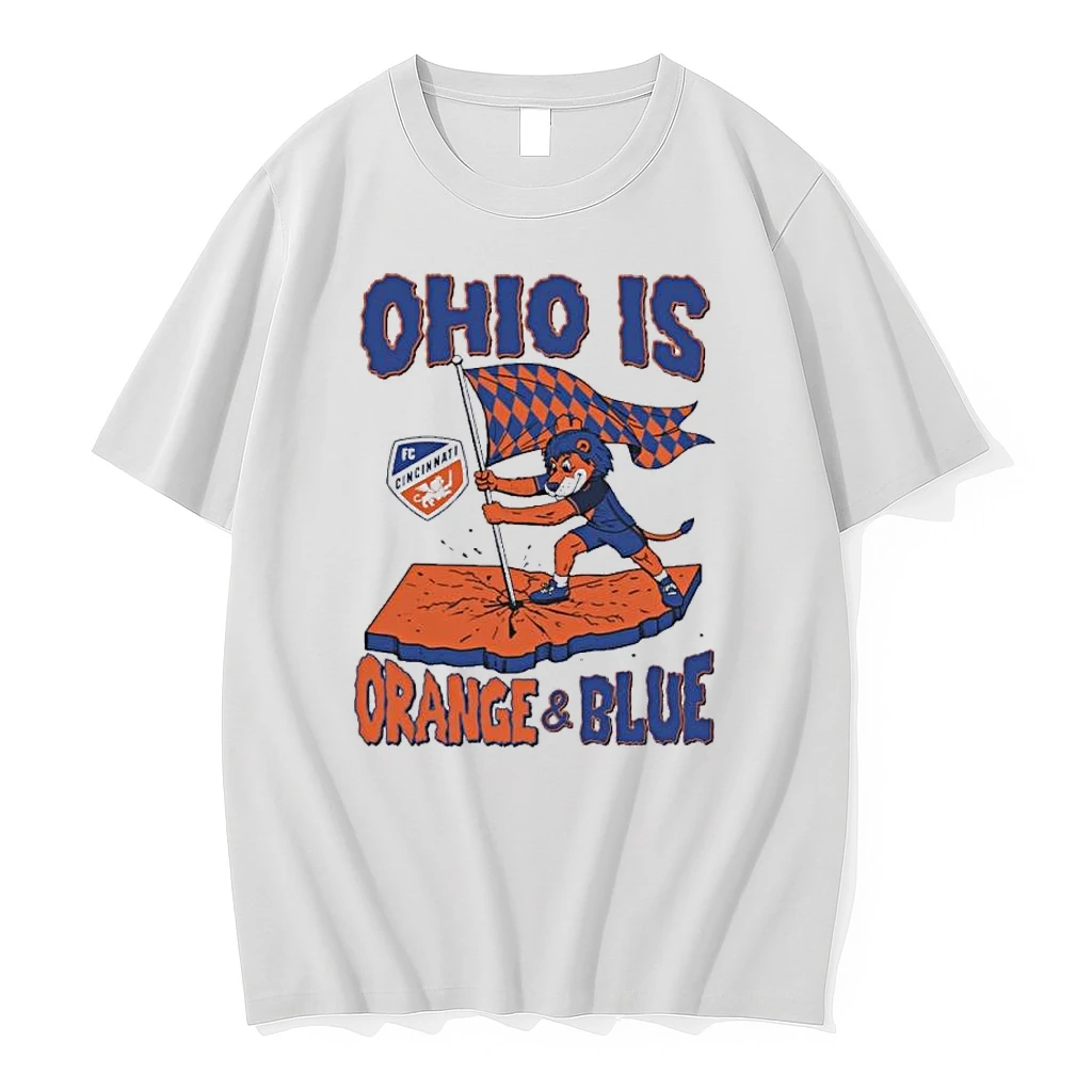 Ohio Is Orange Blue Fc Cincinnati Shirts