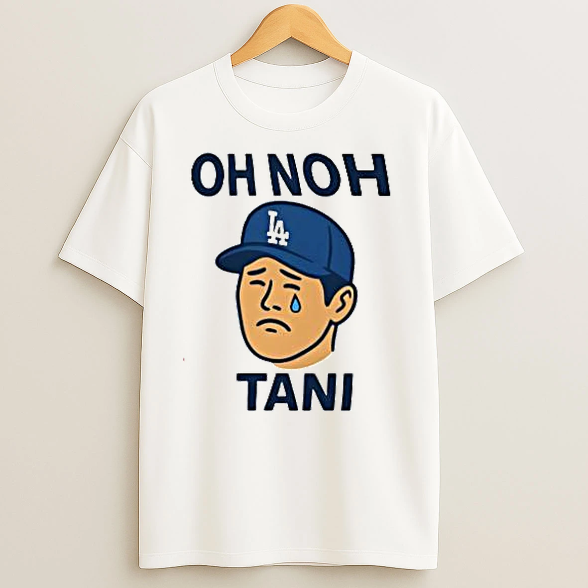 Ohtani Oh Noh Tani Cry Cartoon T Shirts