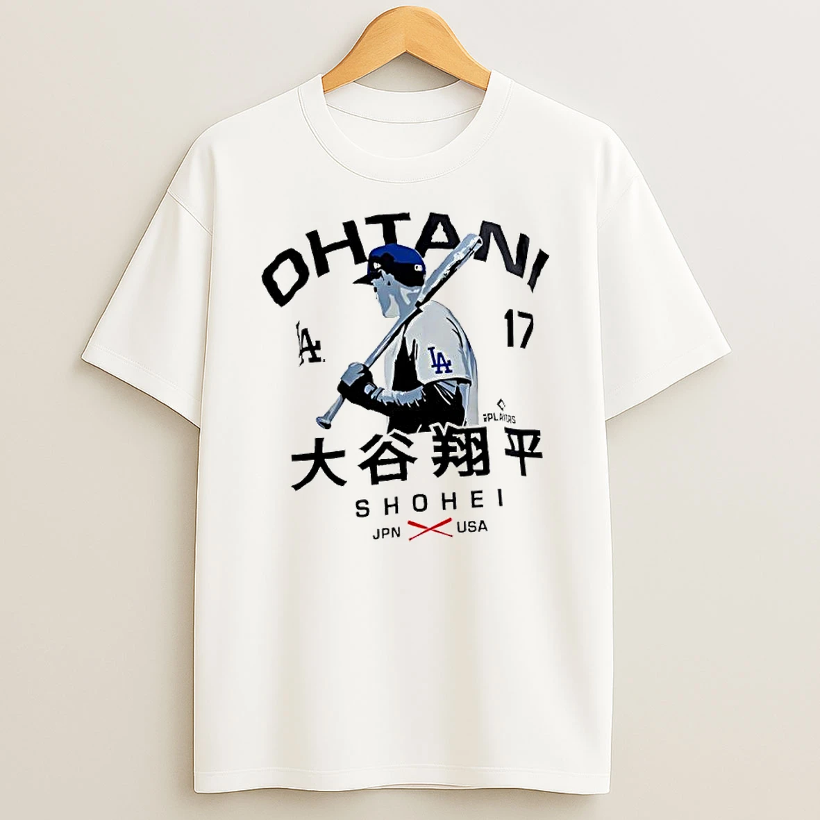 Ohtani Shohei La 17 Jpn Usa Shirts