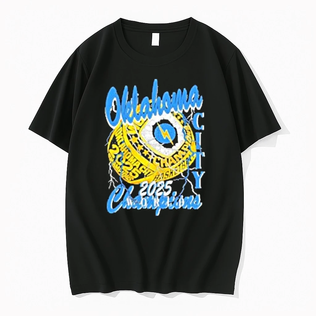 Oklahoma City Thunder Ring Champions 2025 Shirts