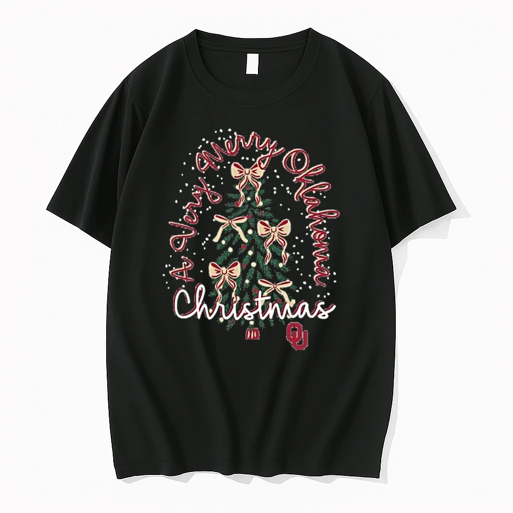 Oklahoma Sooners Christmas Tree Holiday Shirts
