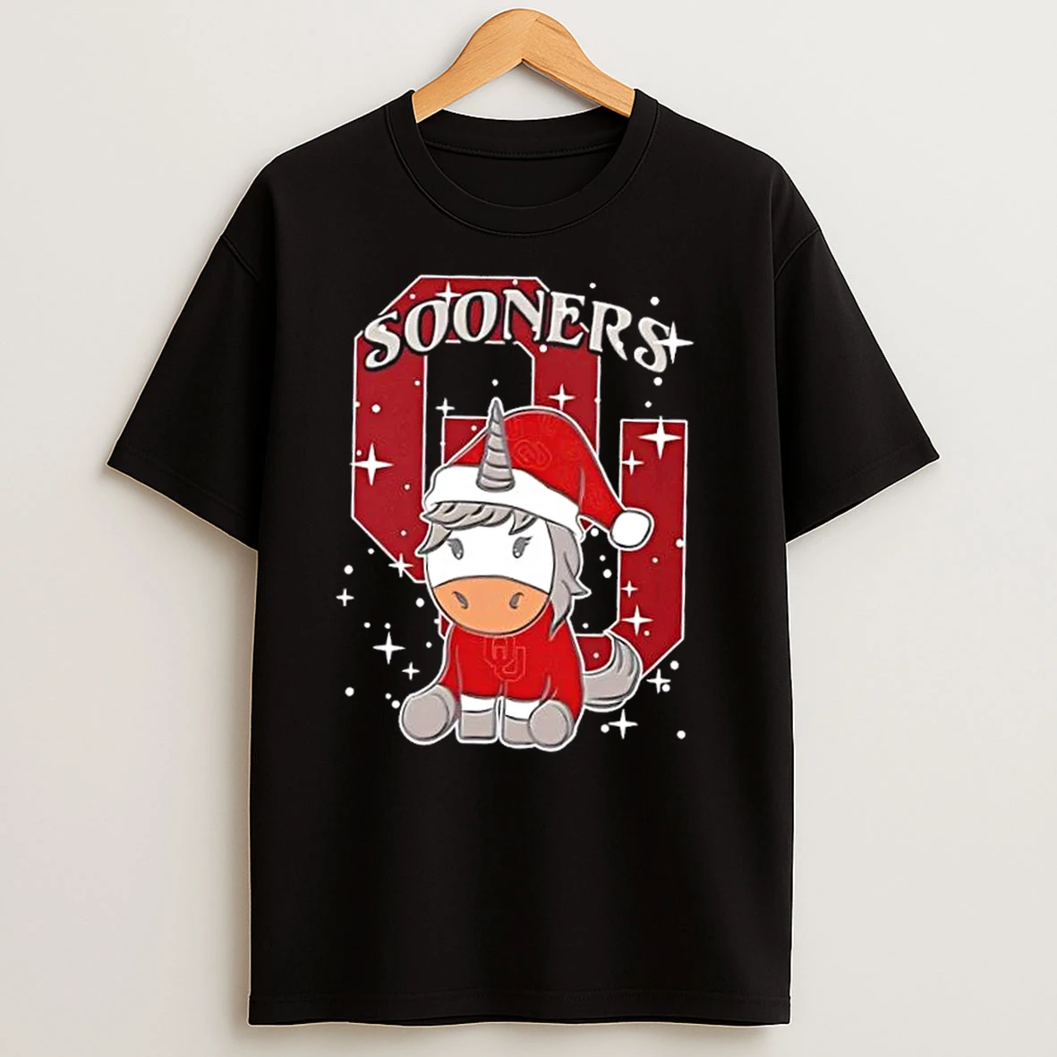 Oklahoma Sooners Football X Unicorn Merry Christmas T Shirts
