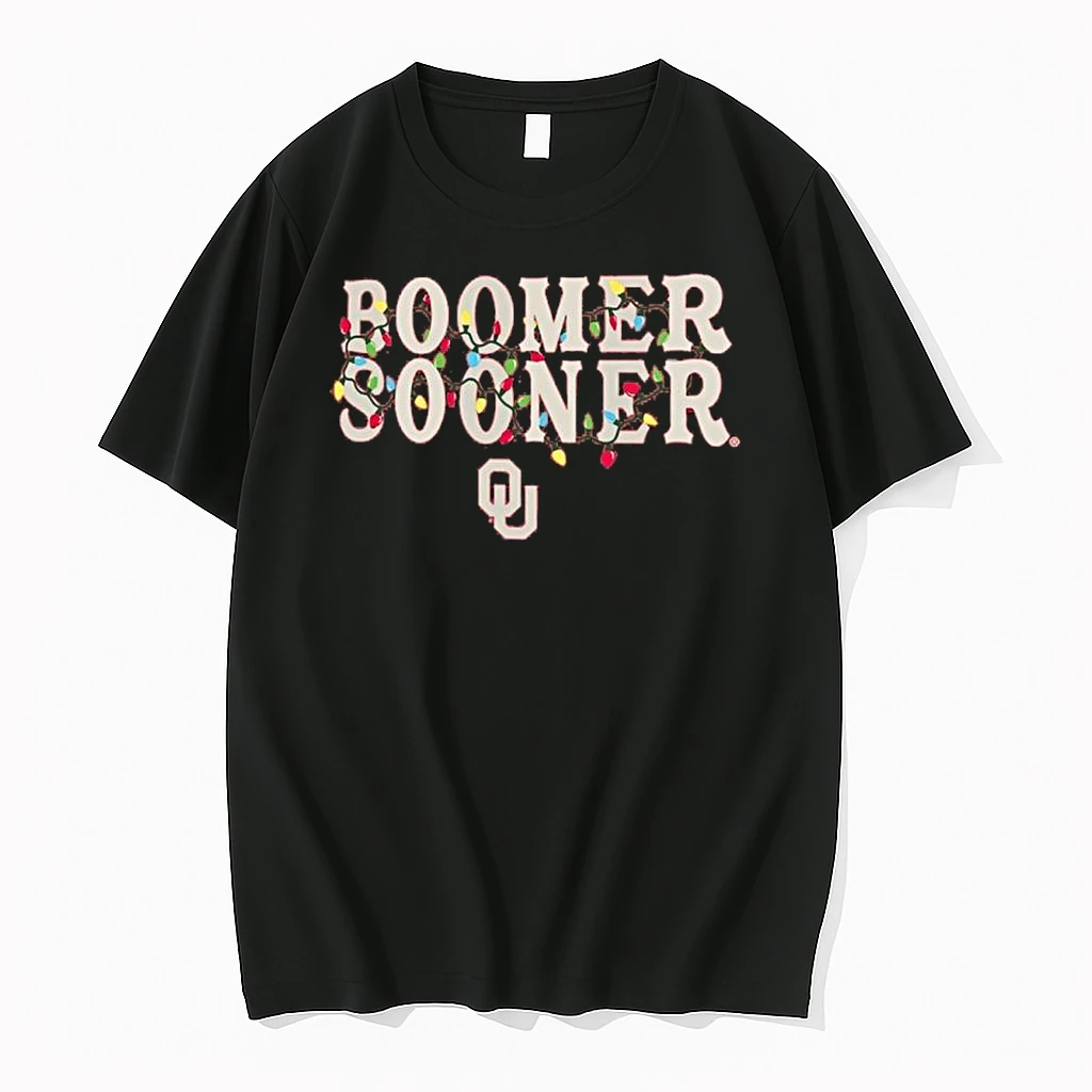 Oklahoma Sooners String Lights Christmas Shirts