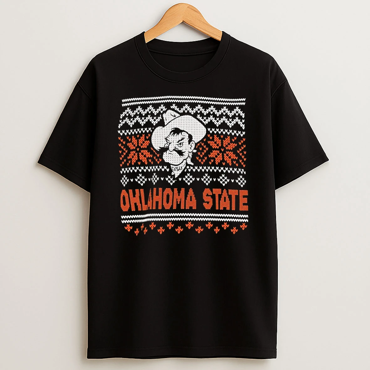 Oklahoma State Cowboys Holiday Christmas Ugly Shirts