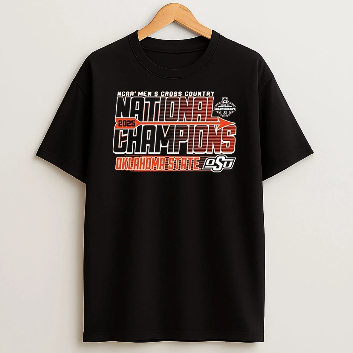 Oklahoma State Cowboys Ncaa Mens Cross Country National Champions 2025 Shirts