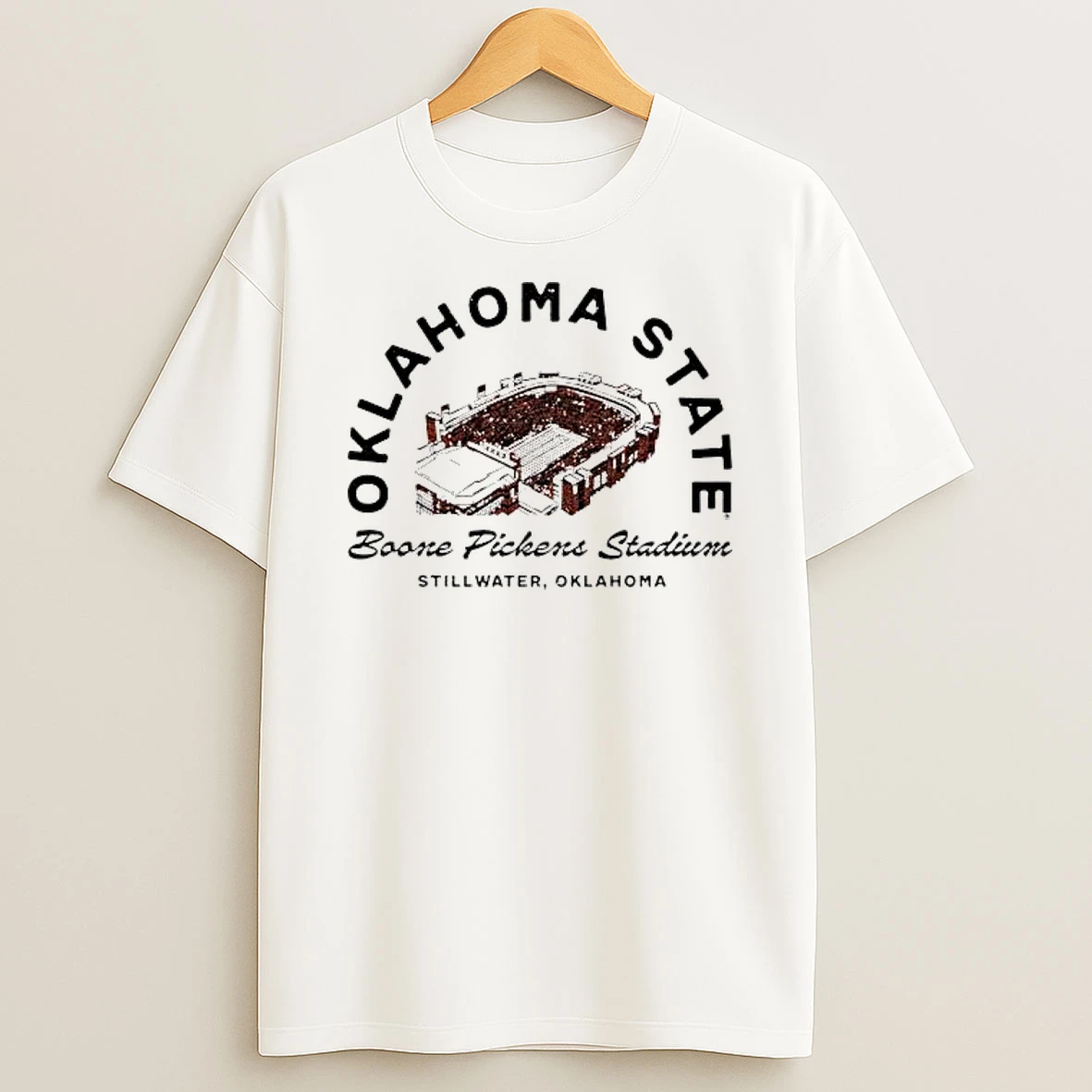 Oklahoma State University Boone Pickens Stadium Vintage Shirts
