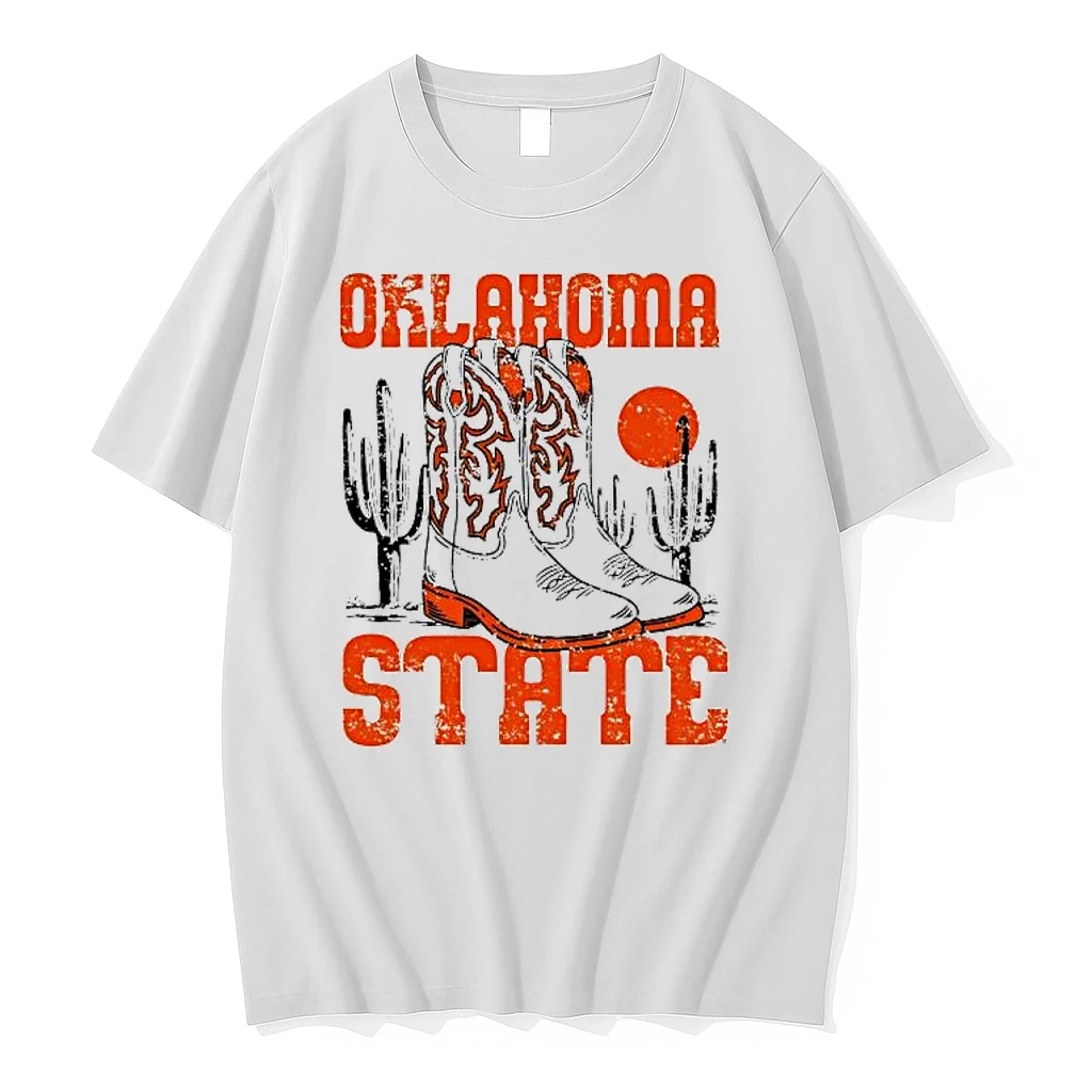 Oklahoma State University Boots Vintage Shirts
