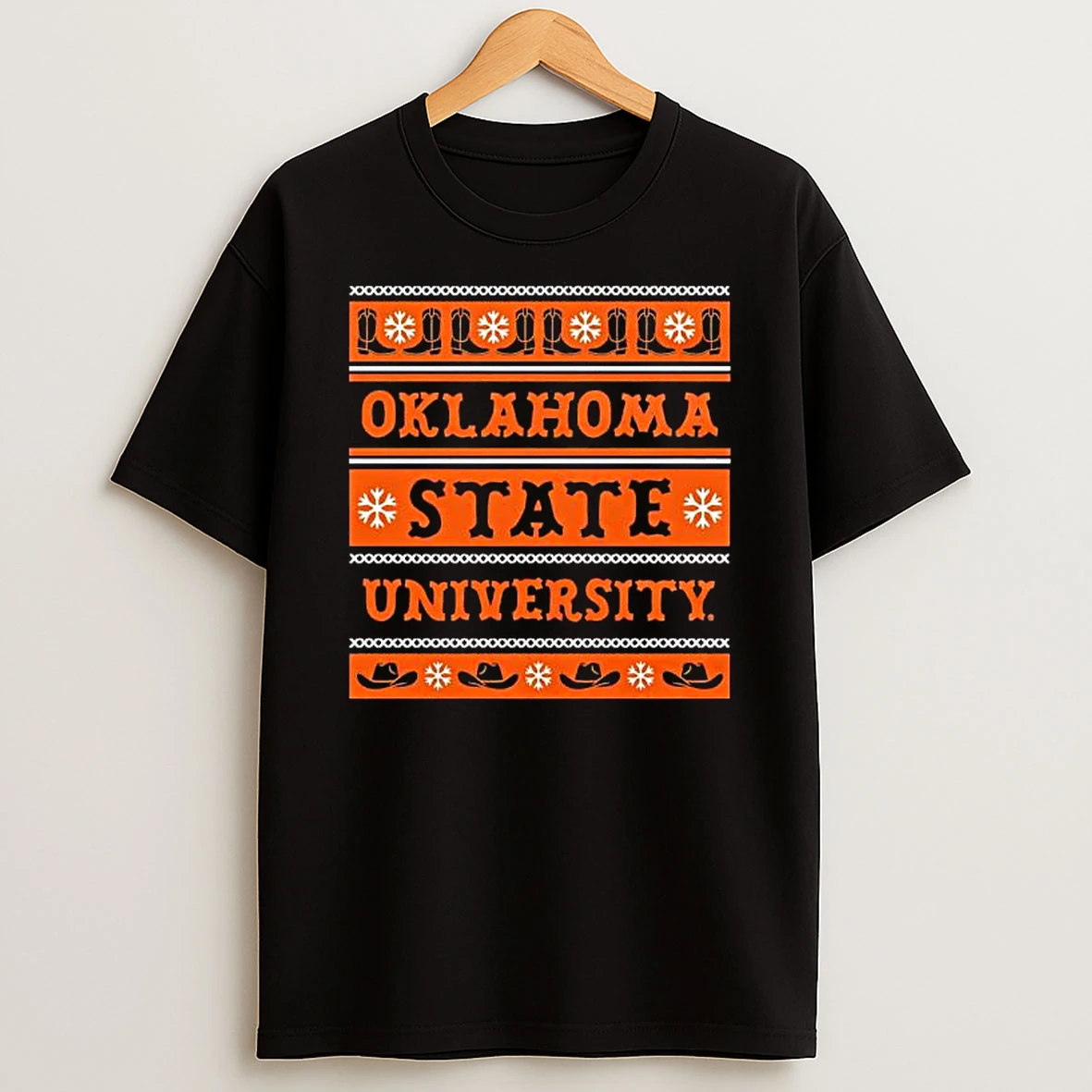 Oklahoma State University Ugly Christmas Shirts