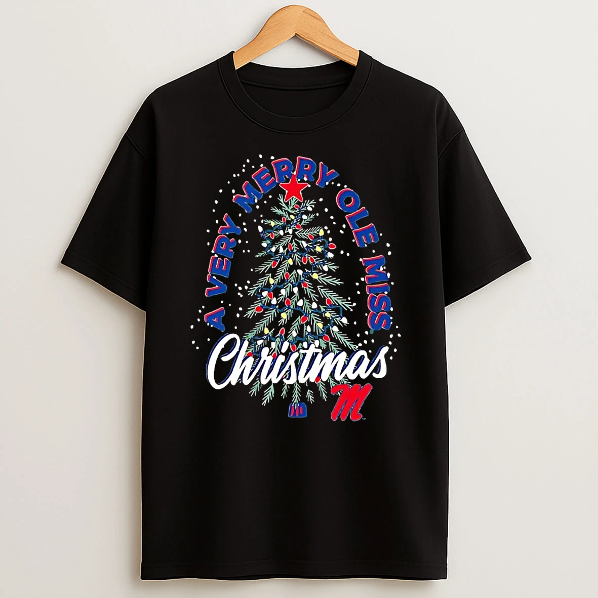 Ole Miss Rebels A Very Merry Ole Miss Christmas Shirts