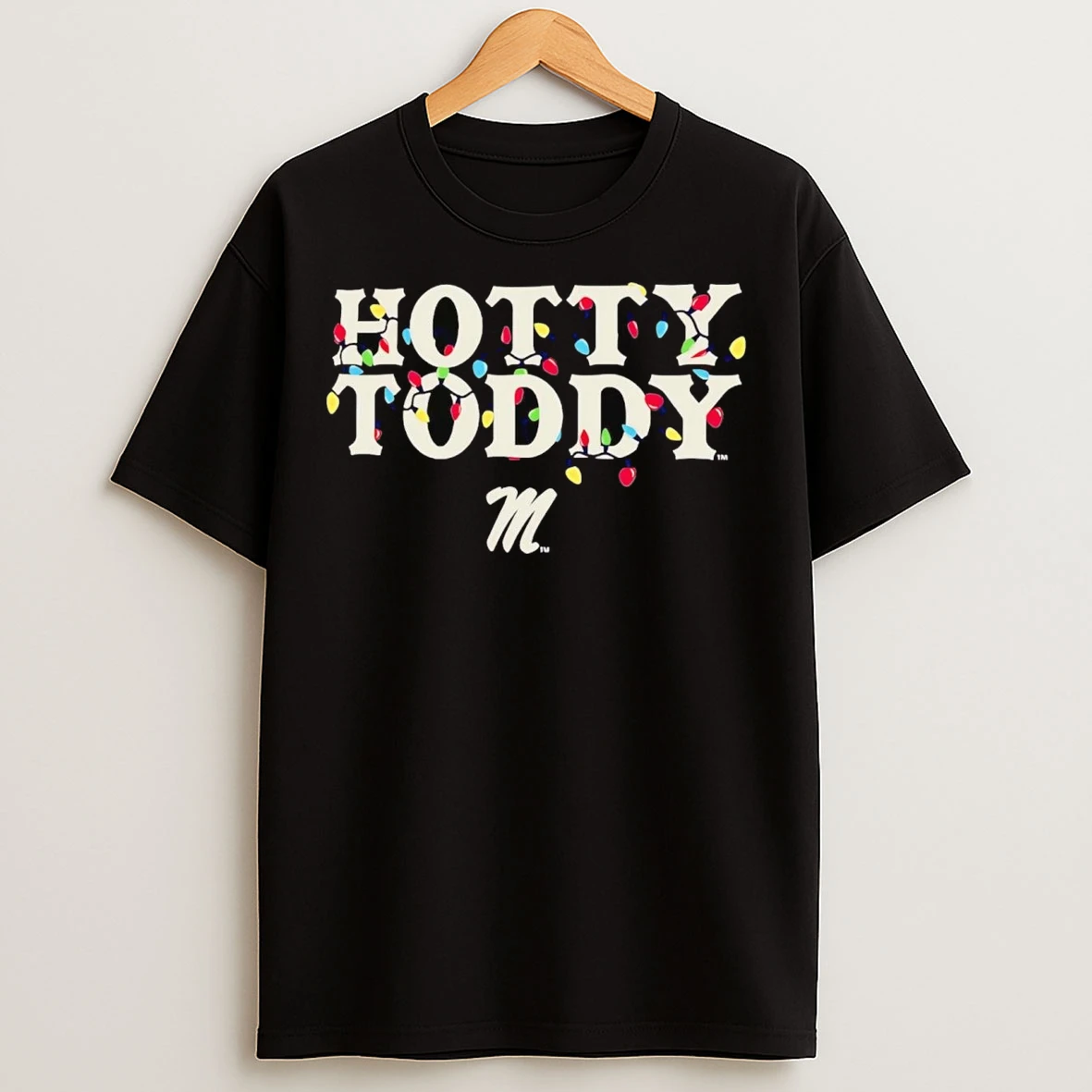 Ole Miss Rebels Hotty Toddy String Lights Christmas T Shirts
