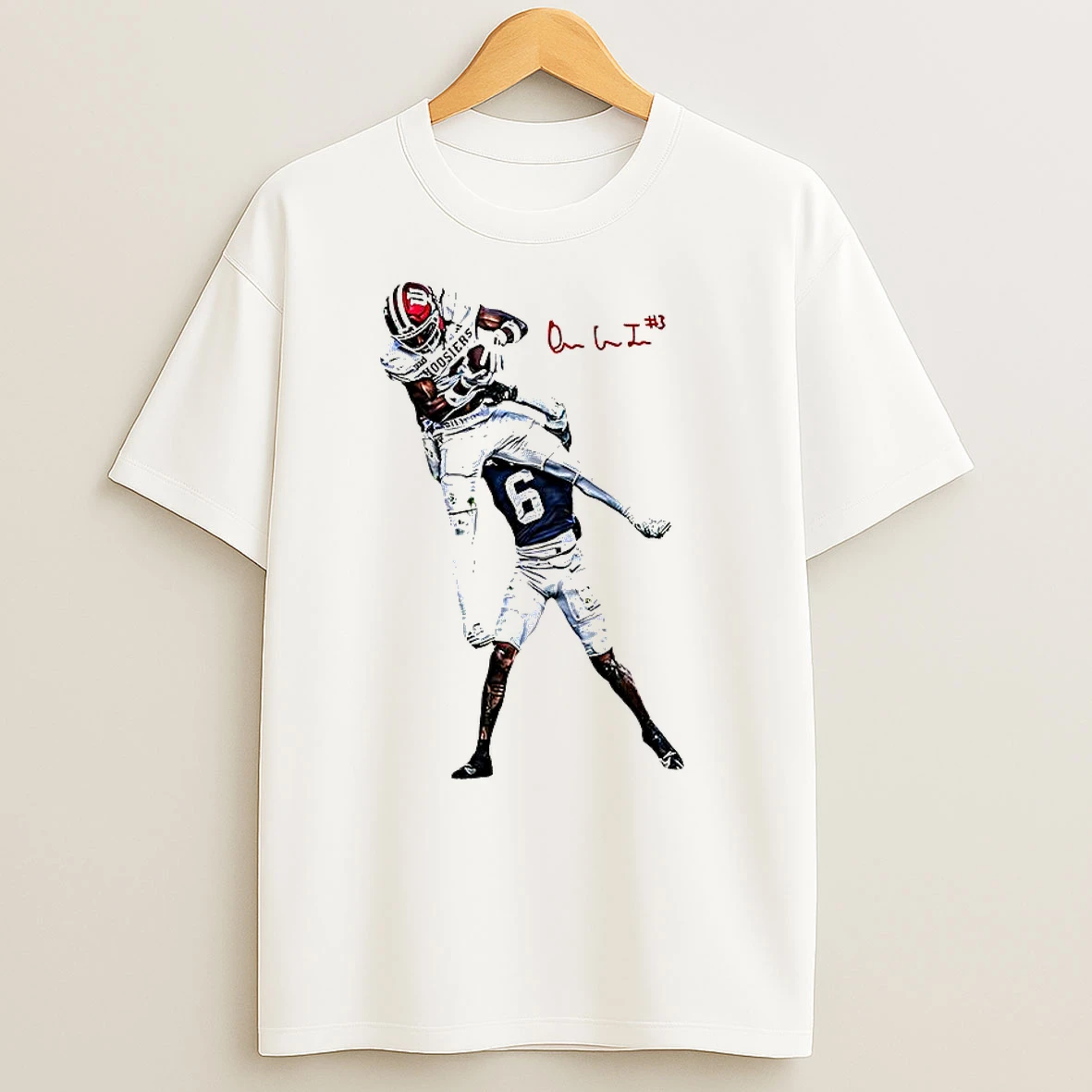 Omar Cooper Jr Indiana Hoosiers Football Signature Moment T Shirts