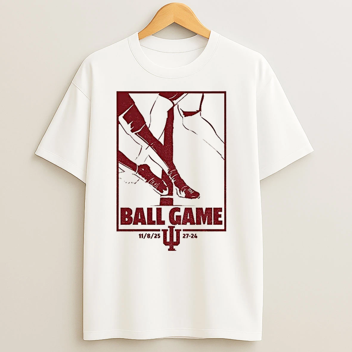 Omar Cooper Jr Toe Tap Ball Game Indiana Hoosiers Football 11 8 25 27 24 T Shirts