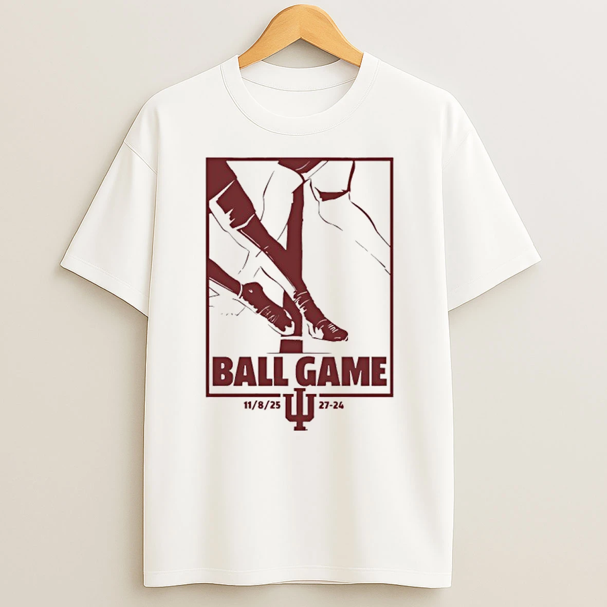 Omar Cooper Jr Toe Tap Indiana Hoosiers 2025 Ball Game Shirts