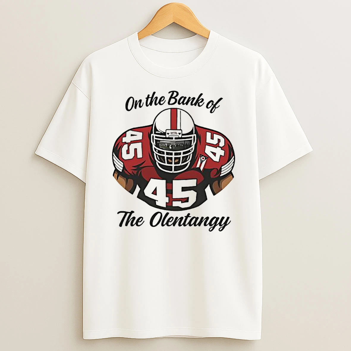 On The Bank Of The Olentangy Ohio State University Player Graphic Shirts