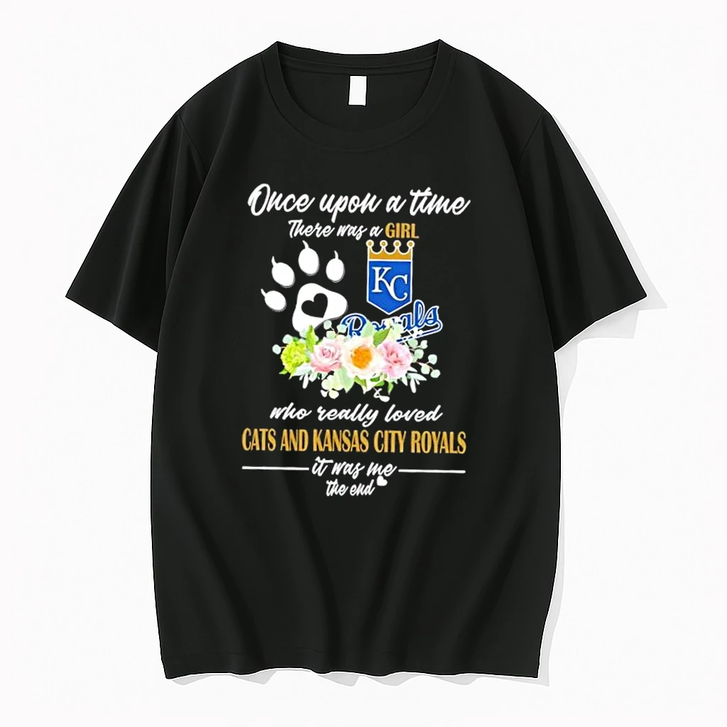 Once Upon A Time There Was A Girl Who Really Loved Dogs And Kansas City Royals It Was Me The End Shirts