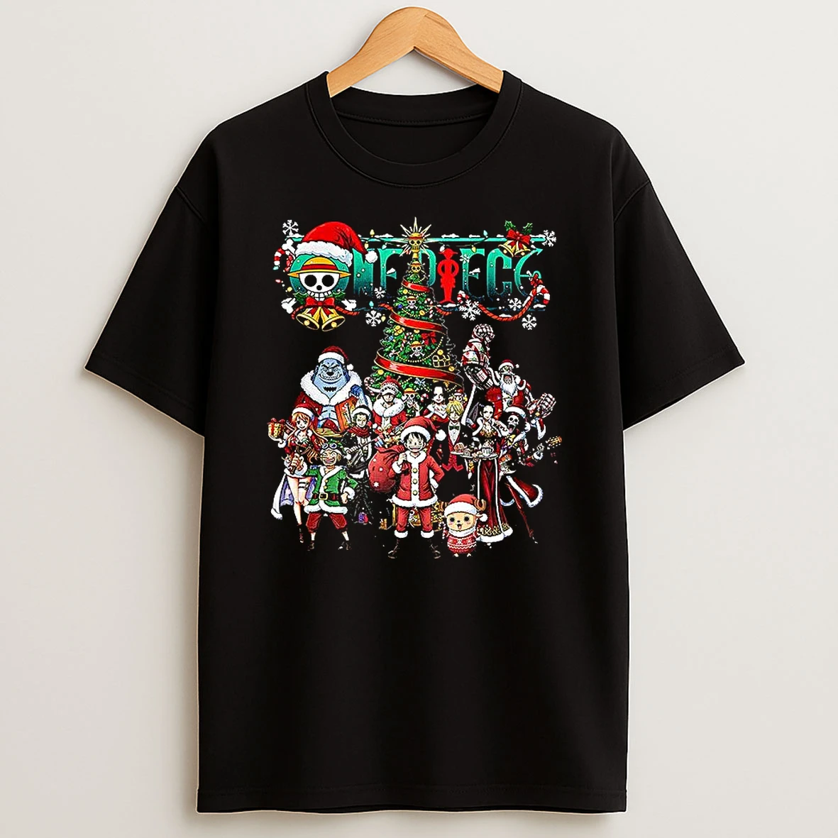 One Piece Holiday Merry Christmas Shirts