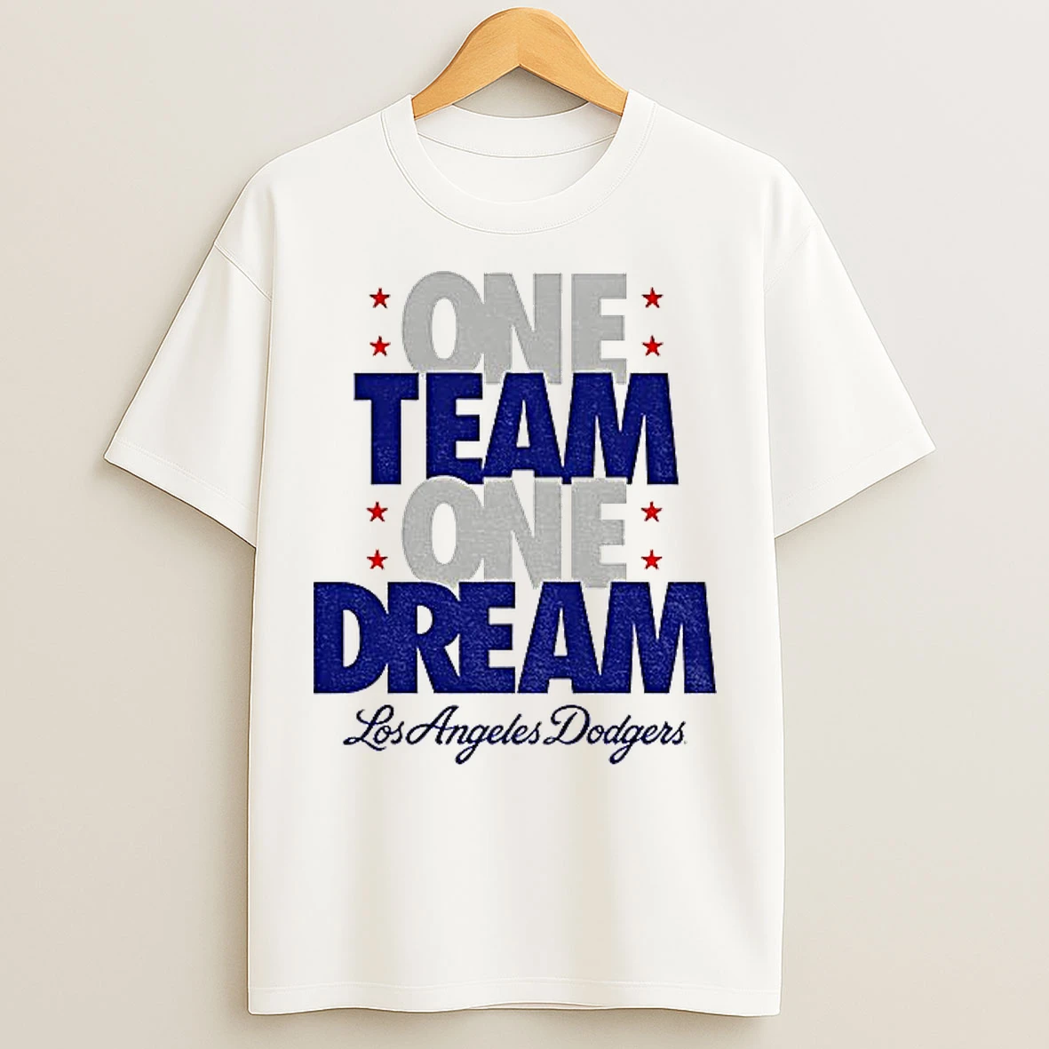 One Team One Dream Los Angeles Dodgers Back 2 Back Champions Mlb World Series T Shirts