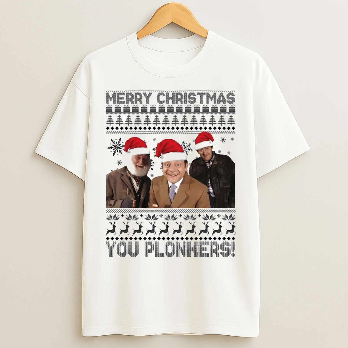 Only Fools And Horses Merry Christmas You Plonkers T Shirts