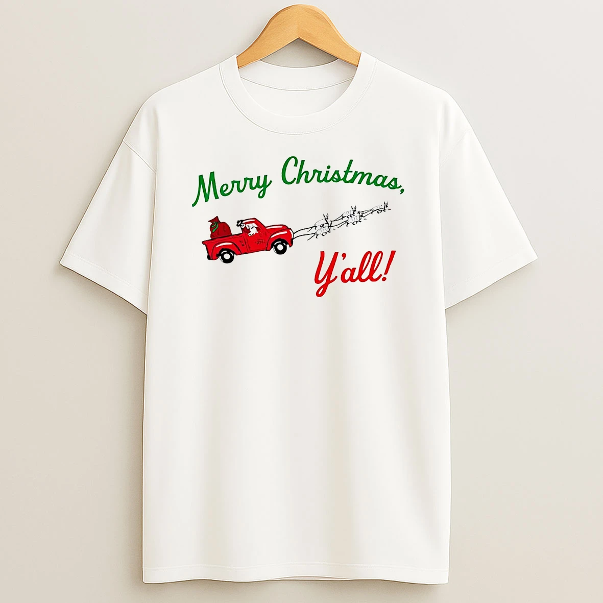 Opossum Merry Christmas Yall Shirts