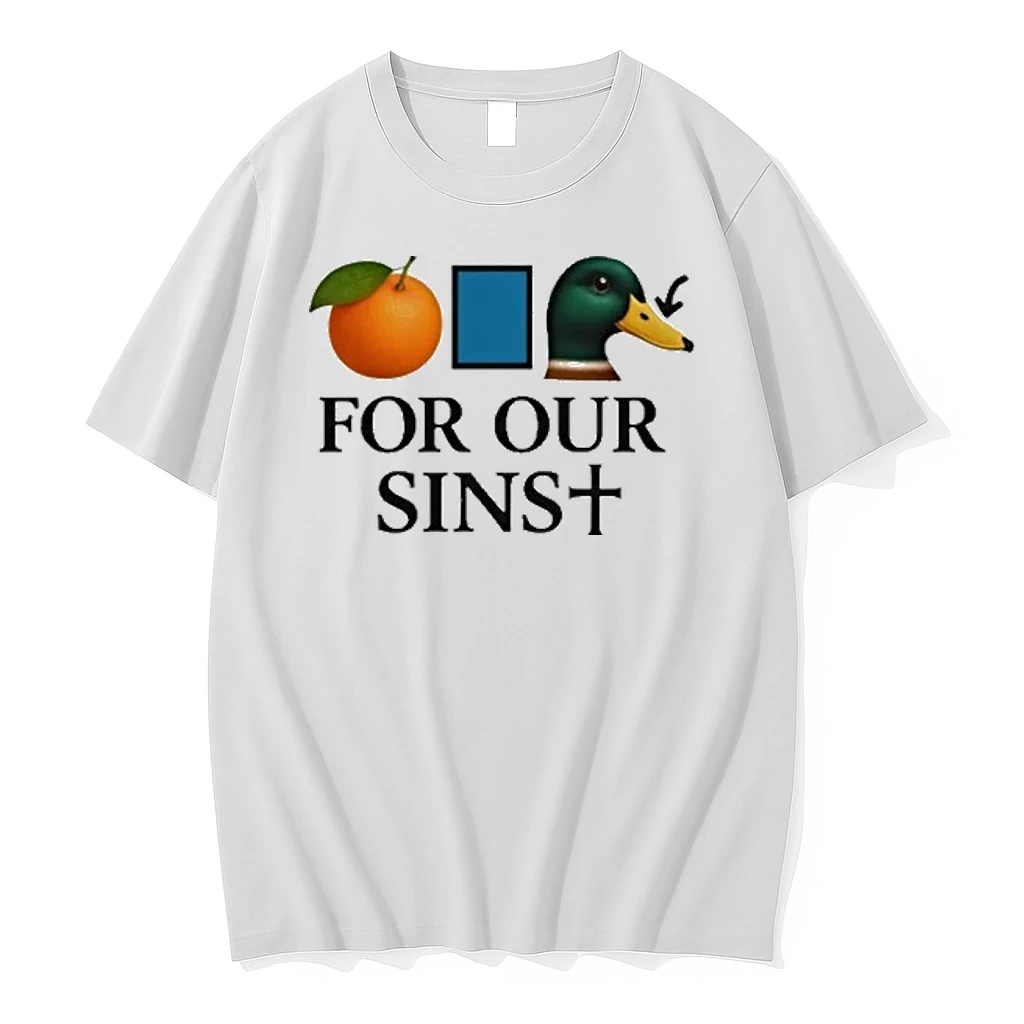 Orange Duck For Our Sins 2025 Shirts