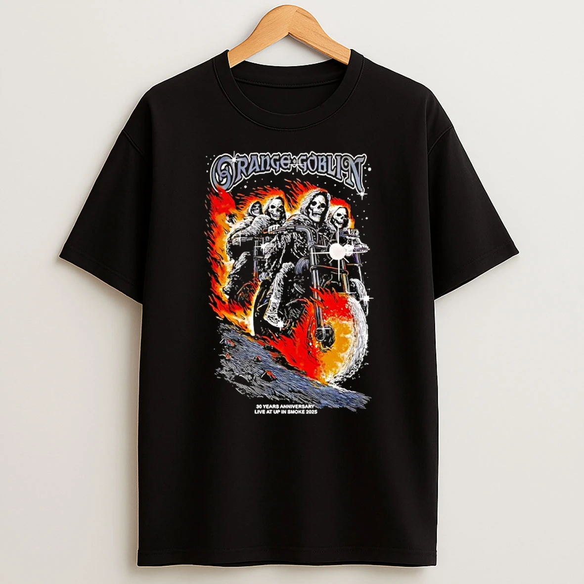 Orange Goblin Live At Up In Smoke 2025 Concert Shirts