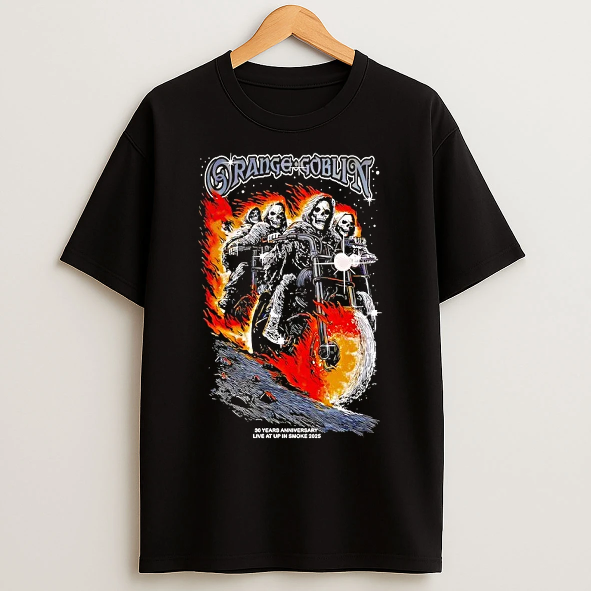 Orange Goblin Live At Up In Smoke 2025 Concert T Shirts
