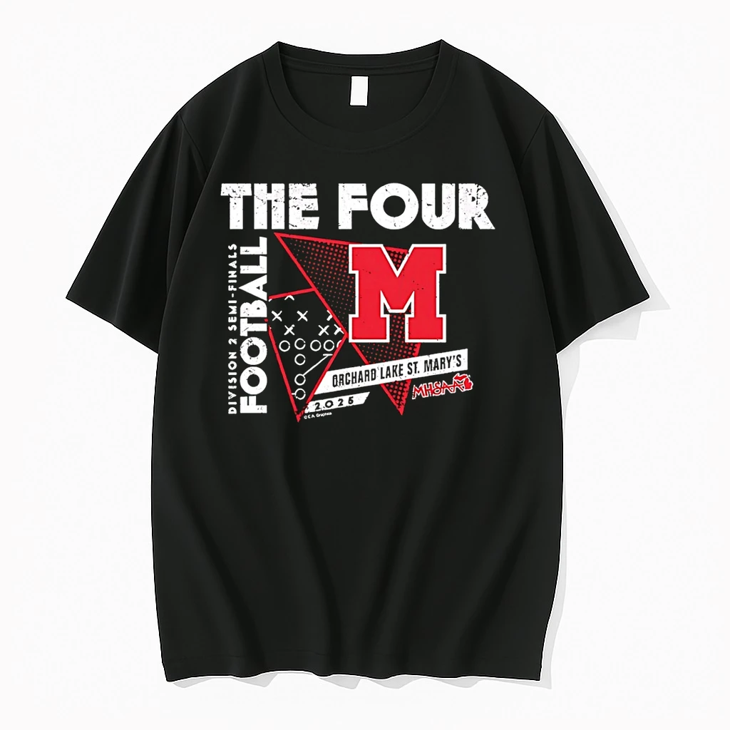 Orchard Lake St Marys The Four 2025 Mhsaa Football D2 Finals Shirts