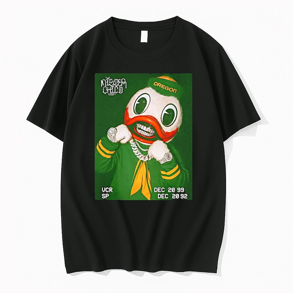 Oregon Duck Mascot Diamond Graphic Shirts