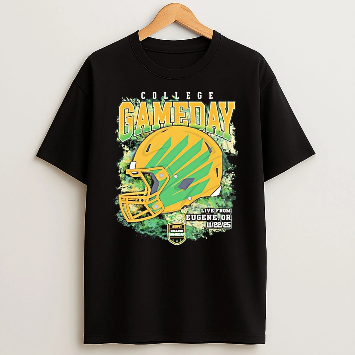 Oregon Ducks 2025 College Gameday Helmet Shirts