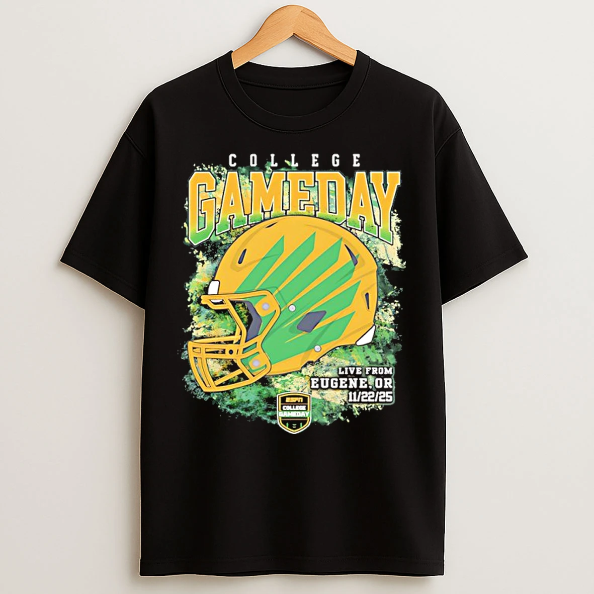 Oregon Ducks 2025 College Gameday Helmet T Shirts