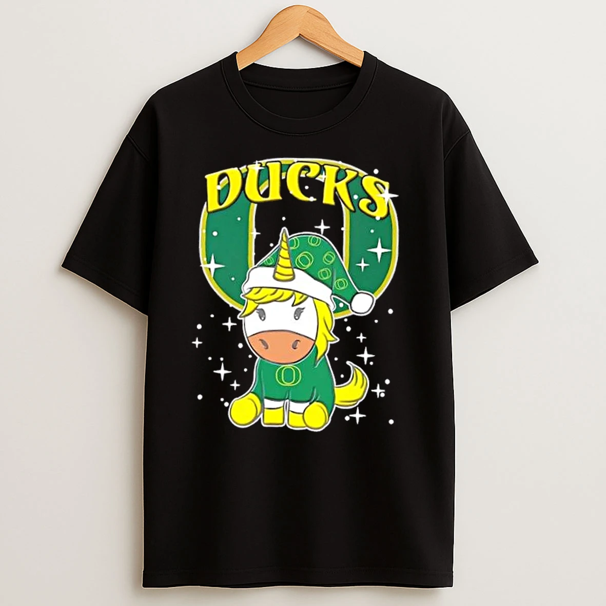 Oregon Ducks Football X Unicorn Merry Christmas T Shirts