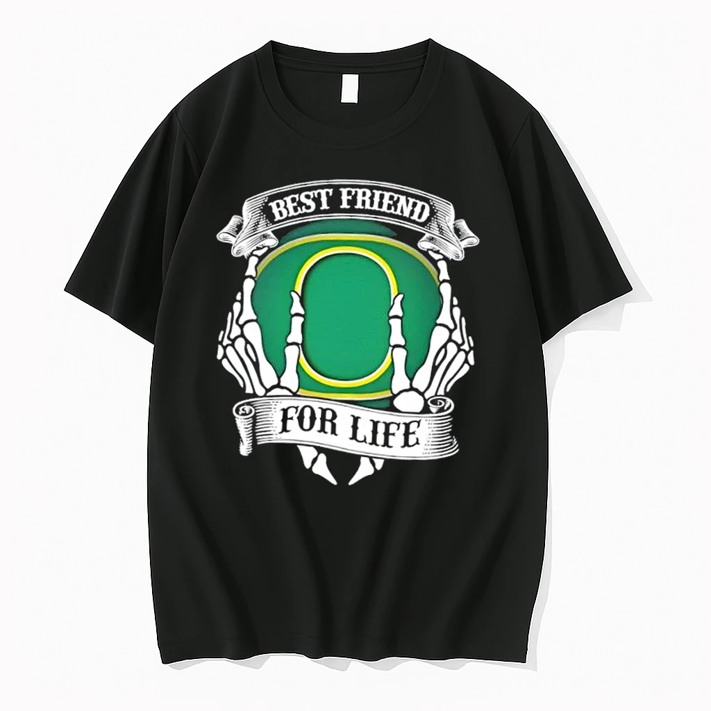 Oregon Ducks Best Friend For Life Hands Bones Shirts