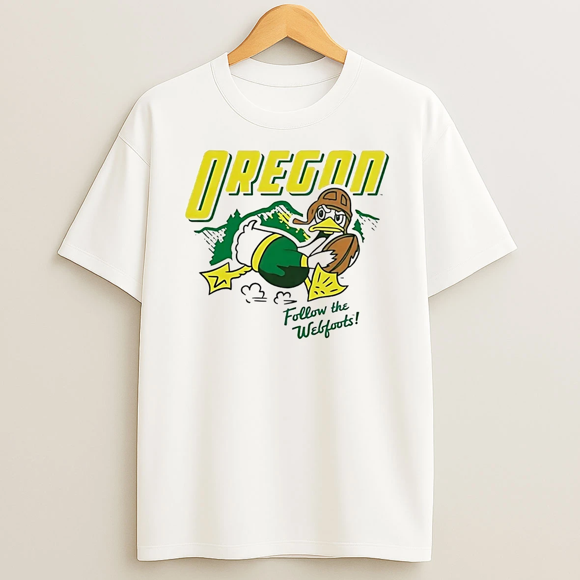 Oregon Ducks Follow The Webfoots Shirts