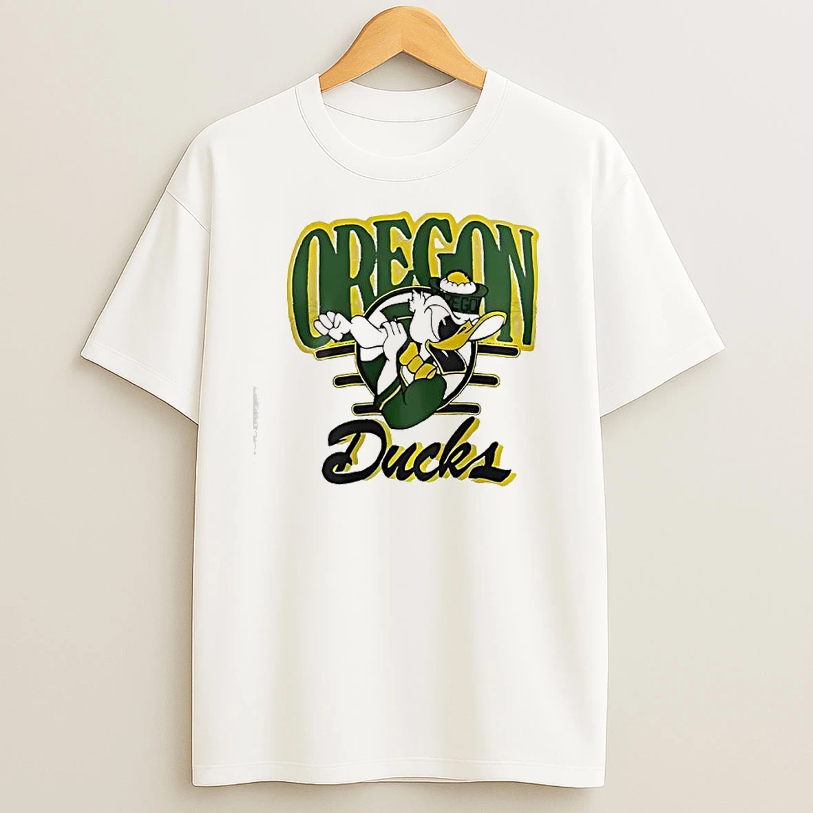 Oregon Ducks Vs Donald Duck Fan Football T Shirts