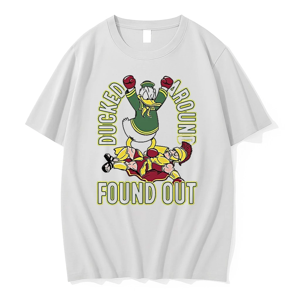 Oregon Ducks Vs Usc Trojans Duck Around Found Out Shirts