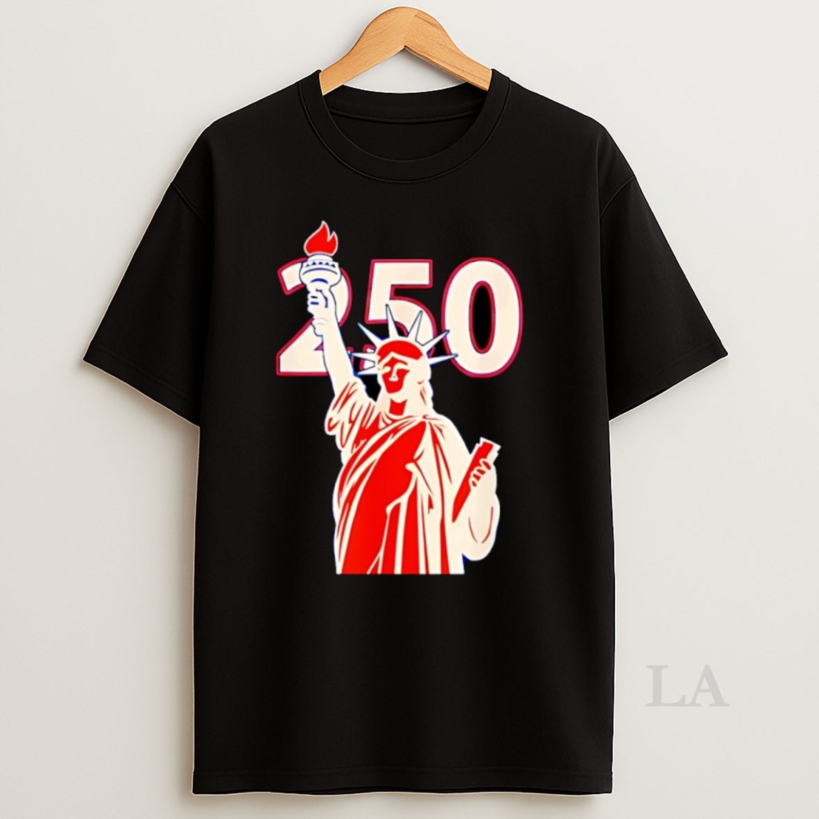 Original 250th Anniversary Of Usa Statue Of Liberty Shirt