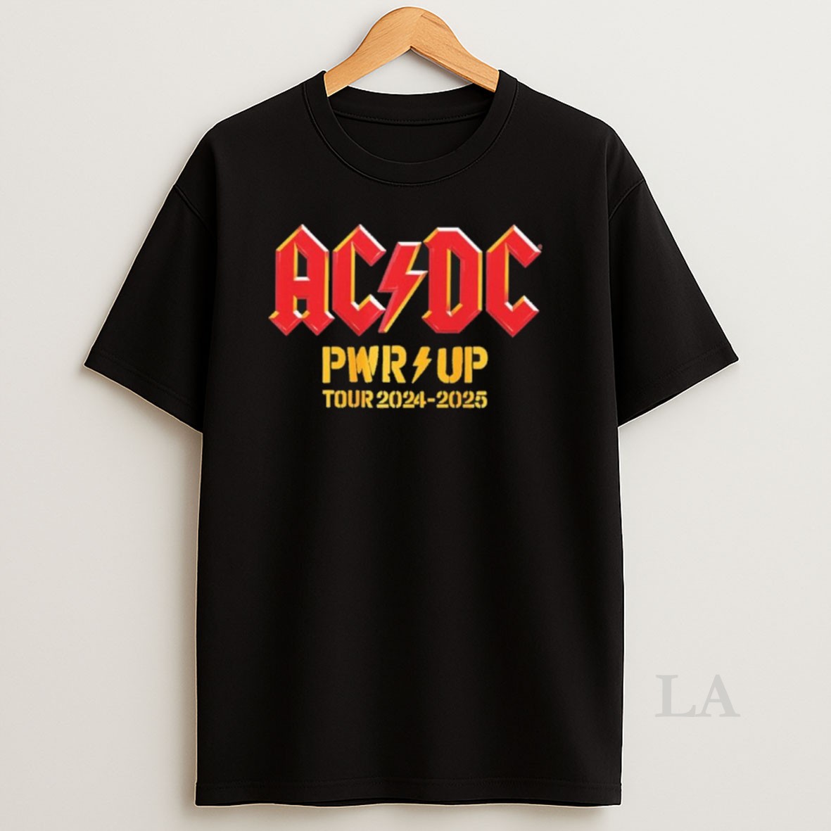 Original Ac Dc 2025 Australian Pwr Up World Tour Shirt