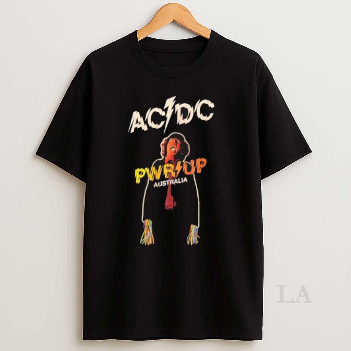 Original Ac Dc 2025 Powerage Pwr Up Tour Australian Shirt