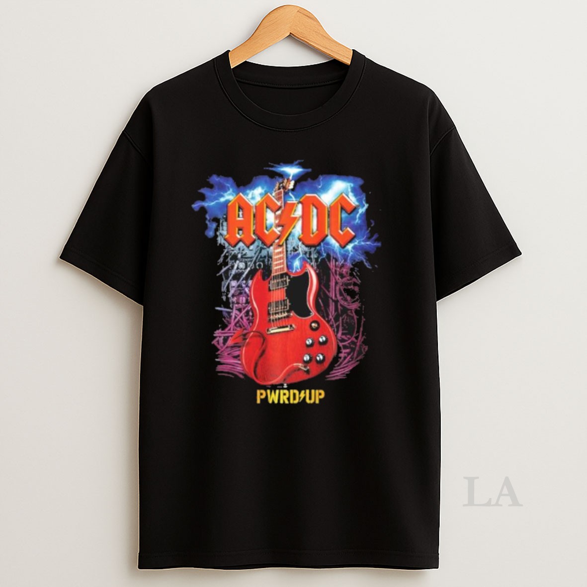 Original Ac Dc Angus Gibson Pwr Up 2025 Australian Tour Shirt