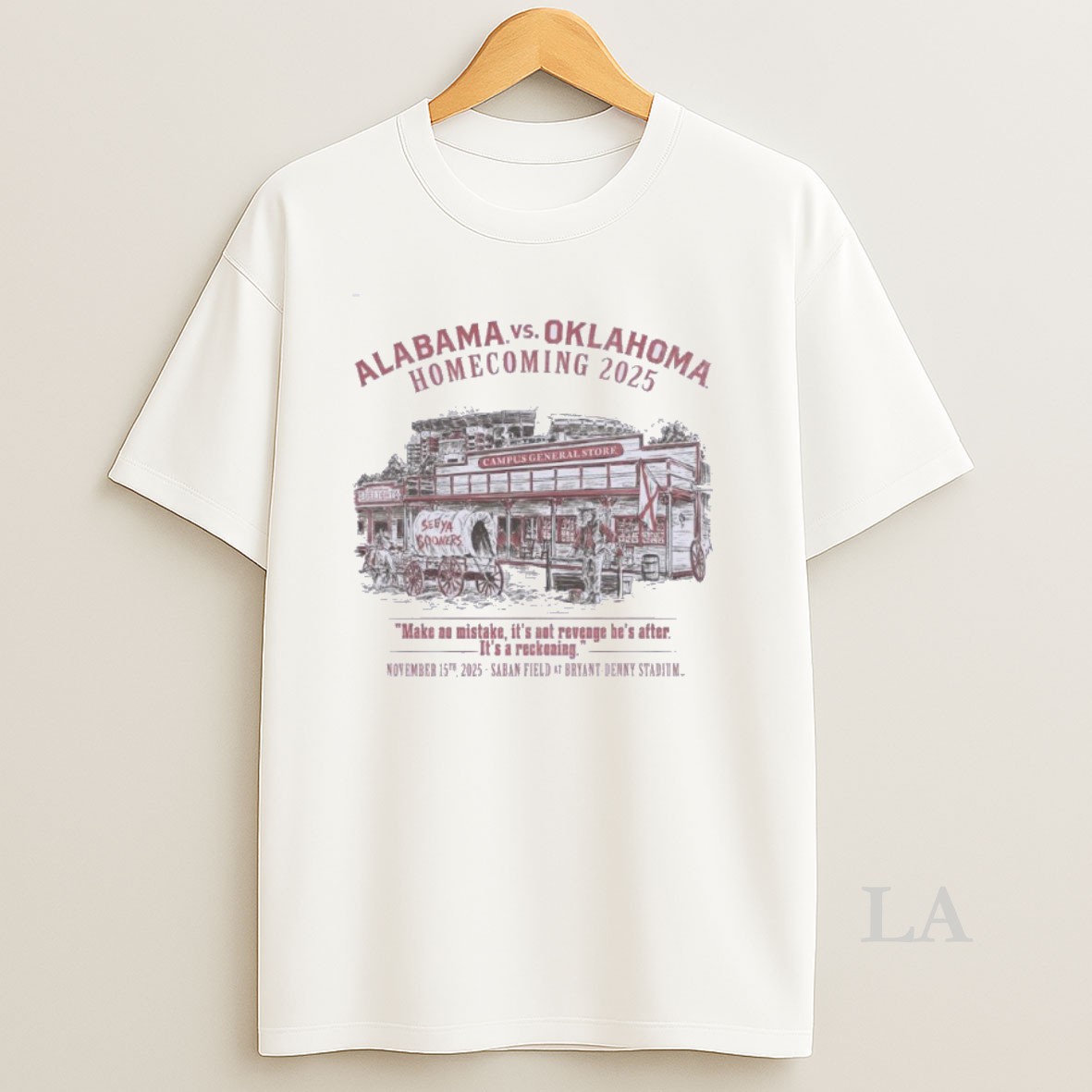 Original Alabama Vs Oklahoma 2025 Homecoming Gameday Shirt