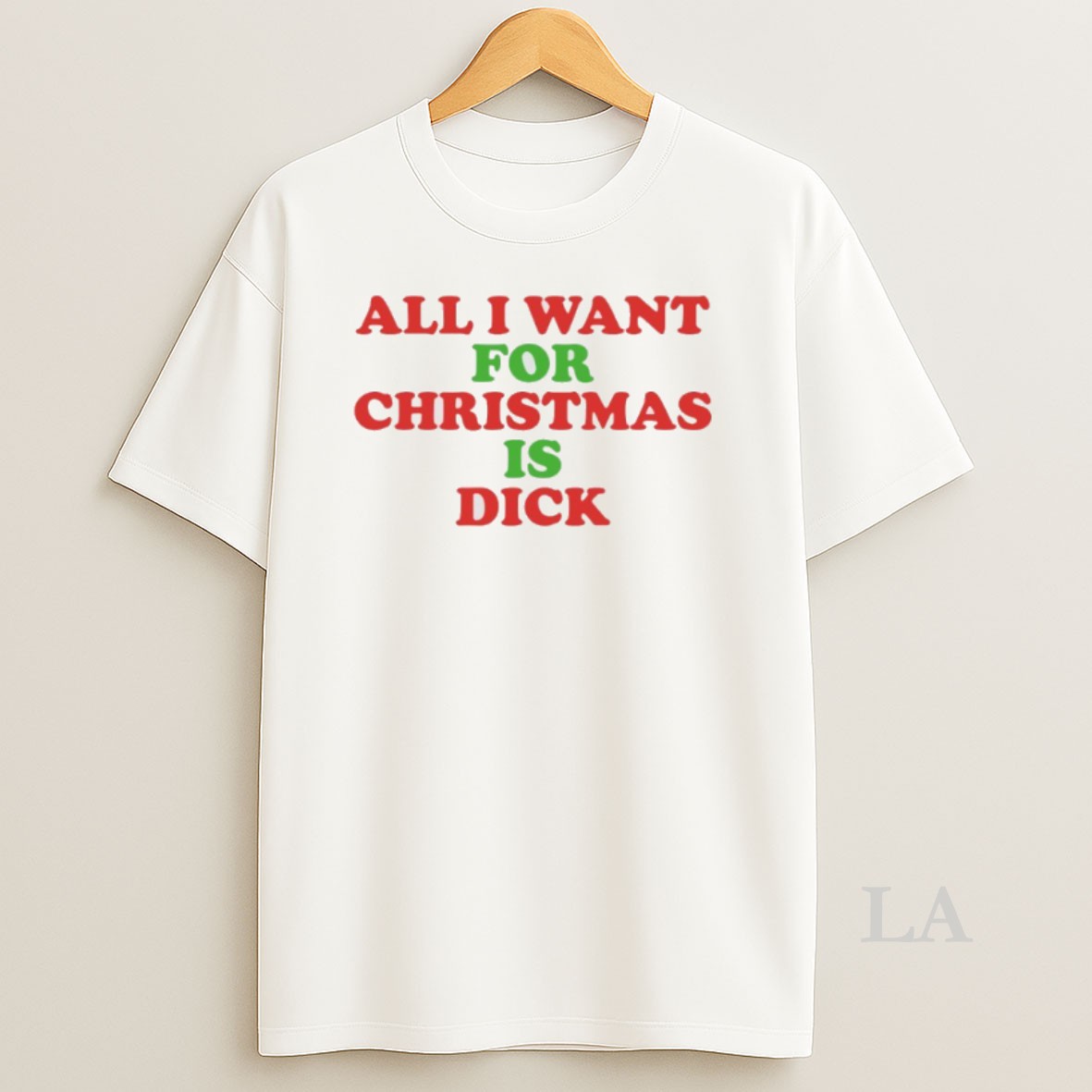 Original All I Want For Christmas Is Dick 2025 Shirt