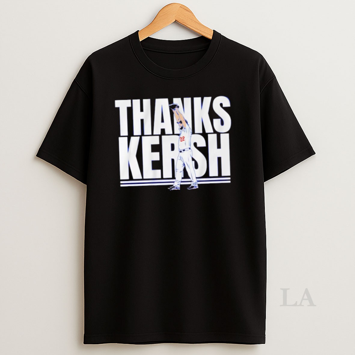 Original Awesome Clayton Kershaw Royal Los Angeles Dodgers Thank You Shirt