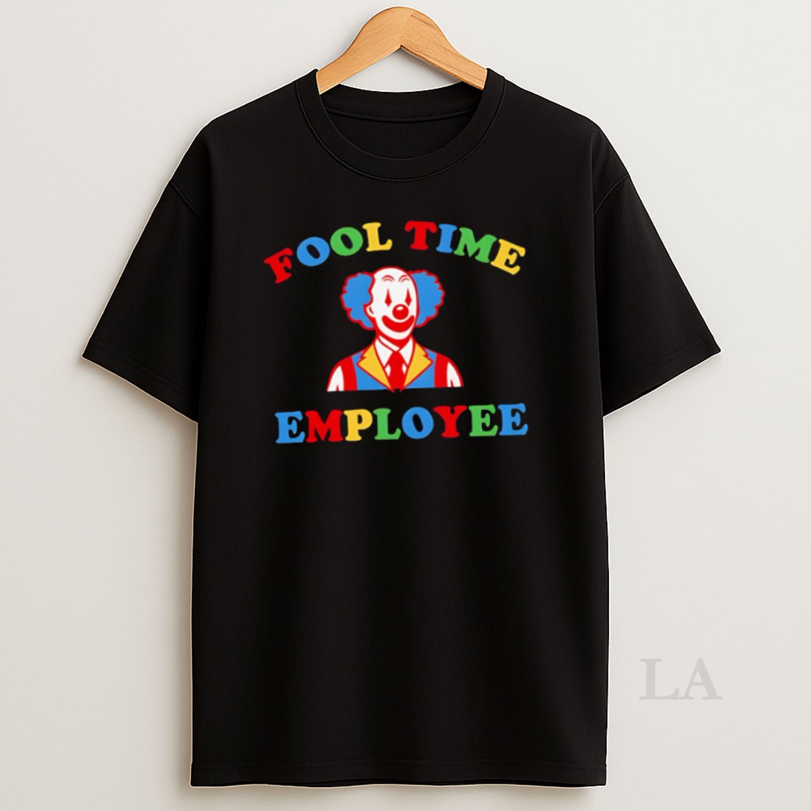 Original Awesome Fool Time Employee Clown Shirt
