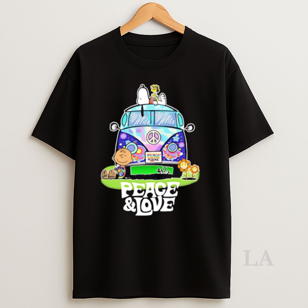 Original Awesome Snoopy Peace And Love Shirt